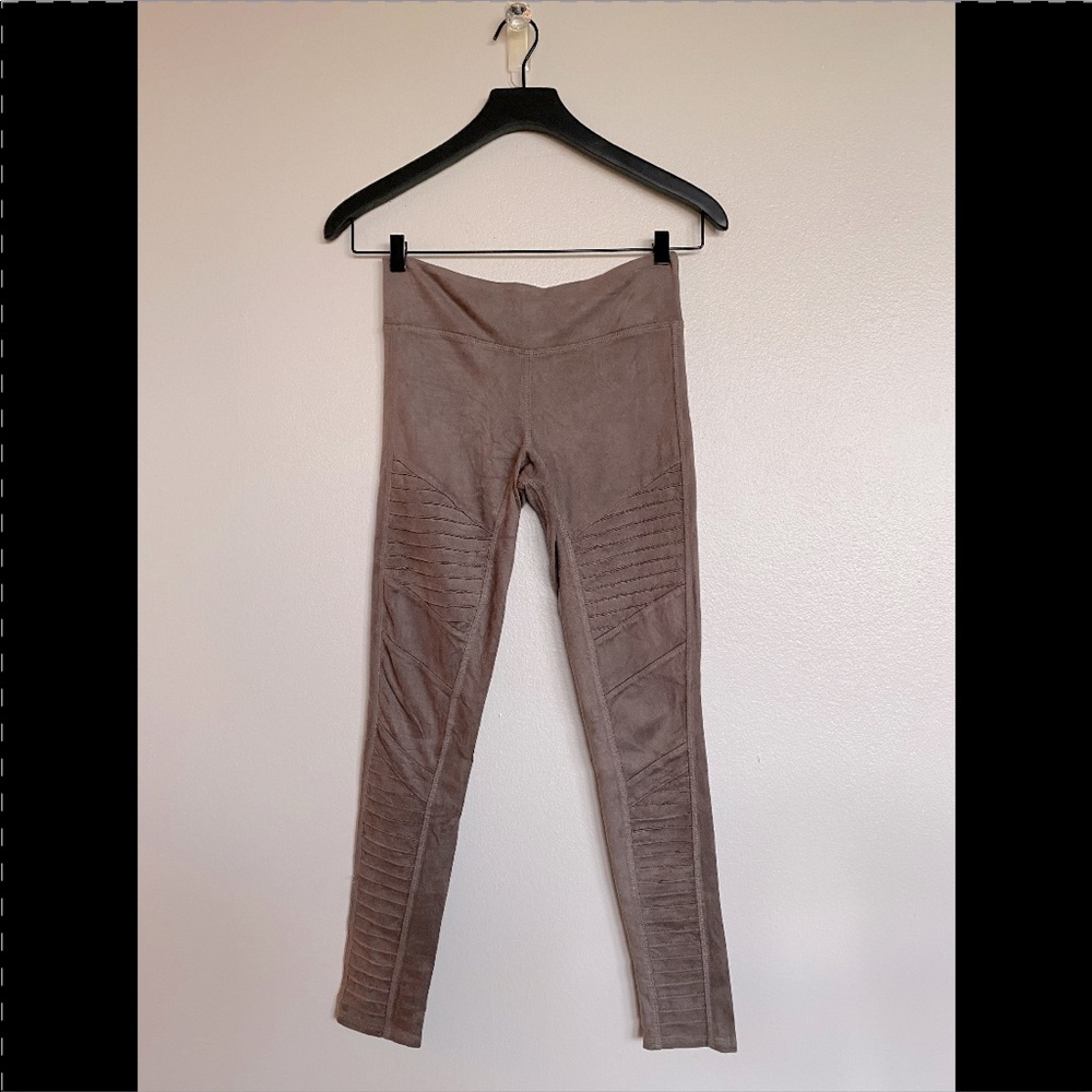 Akira Faux Suede Leggings
